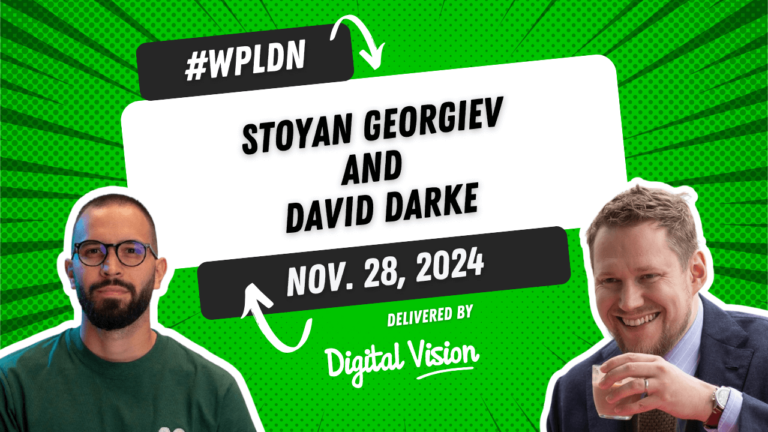 #WPLDN - WordPress London Meetup, 28 November 2024